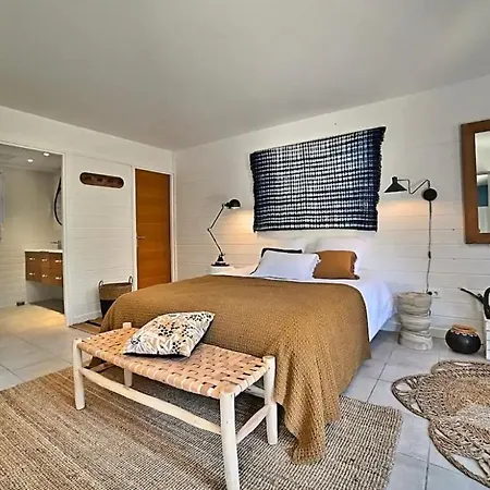 펜션 Casa Marcel Deco Sympa Au Calme Dans La Pinede