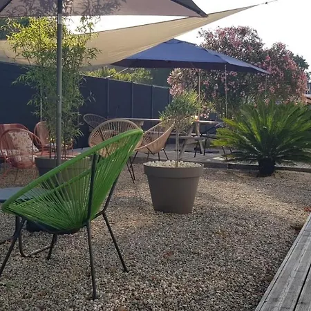 Casa Marcel Déco Sympa Au Calme Dans La Pinède Hébergement de vacances