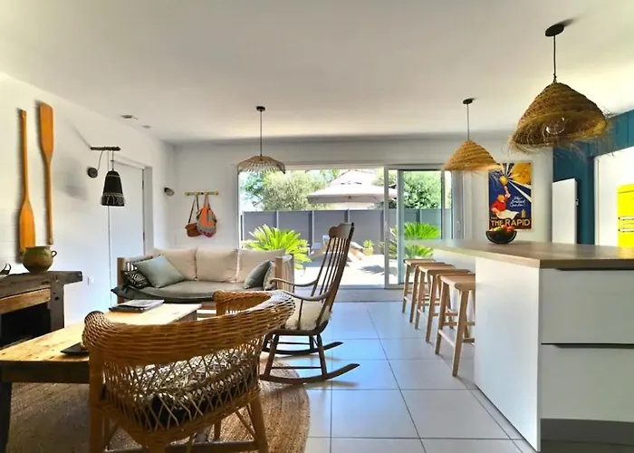 Сasa de vacaciones Casa Marcel Déco Sympa Au Calme Dans La Pinède