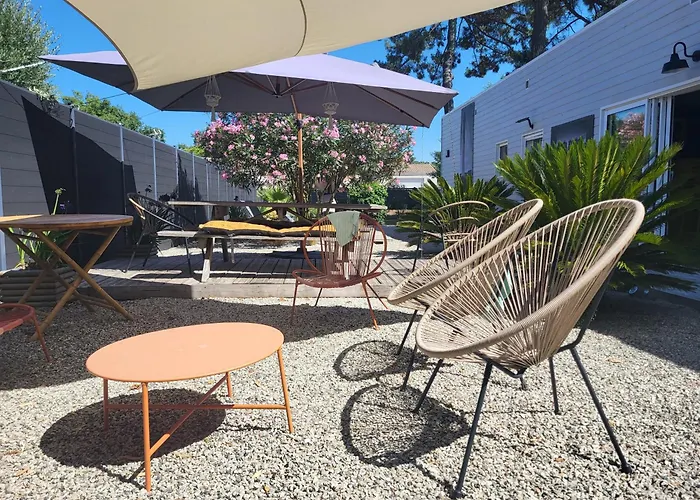 Casa Marcel Déco Sympa Au Calme Dans La Pinède *